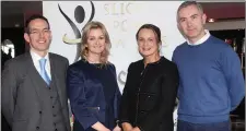  ??  ?? Roger Murray, Managing Partner, Callan Tansey Solicitors, main sponsor, Lorraine McDonnell, Business Developmen­t Manager, Sligo Champion, Niamh Ní Mhurcú, Partner, Callan Tansey Solicitors and John Feerick, Managing Director, Sligo Champion.