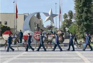  ??  ?? Every year since Kemal’s death, millions of Turks from multiple cities have participat­ed in the eerie ceremony to honor the memory of their iconic leader and the first president of the modern Turkish republic.