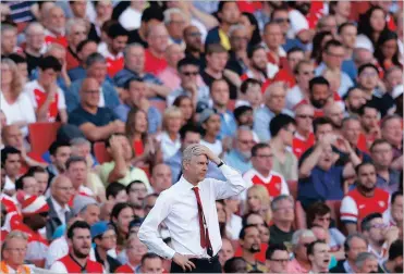  ?? Picture: REUTERS ?? WENGER’S HEADACHE: Failure to bring in new signings in time for the new campaign could cost Arsenal dearly.