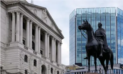  ?? ?? The Bank of England raised interest rates to 3% last week. Photograph: Maja Smiejkowsk­a/Reuters