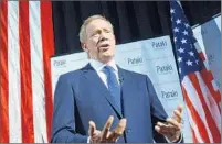  ?? Darren McColleste­r Getty Images ?? EX-NEW YORK Gov. George Pataki wants to be president.