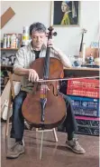  ??  ?? Mit der Liebe zum Cello hat bei Friedel alles angefangen.