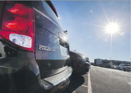  ?? DAN JANISSE ?? The sun may be setting on the Dodge Grand Caravan that’s been manufactur­ed in Windsor for decades. An auto-industry analyst says reports of the minivan’s demise “make sense” because sales are dropping, but Fiat Chrysler could in turn produce a...