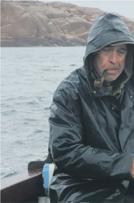  ??  ?? TERJE VIGENS FARVANN: Harald Maløya trives ute på sjøen. Her er han i Terje Vigens farvann på vei inn Gamlegapet.