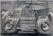  ??  ?? In the 1930s cars could usually be identified by the shape of their radiators. Clockwise from below: Bugatti, Citroën, Packard, Wolseley and Daimler