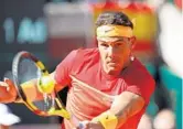  ?? ALBERTO SAIZ/AP ?? The Rafael Nadal Academy would have been the first outside of Nadal’s hometown in Manacor, Spain.