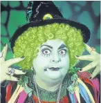  ??  ?? Carol Lee Scott as Grotbags.