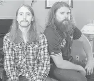  ?? GORD WALDNER/THE Starphoeni­x ?? Brothers Shamus, left, and Ewan Currie of the Saskatoon band The Sheepdogs have attained internatio­nal fame for their music. The band’s ascendance is captured in the documentar­y
The Sheepdogs Have At It.