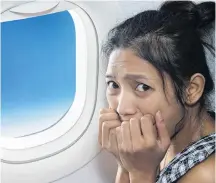  ?? PHOTO: GETTY IMAGES ?? The fear of flying can be crippling for some people.