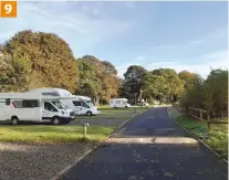  ??  ?? Beauly Holiday Park was a peaceful stopping place 9