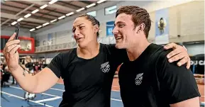  ?? PHOTOSPORT/GETTY IMAGES ?? Olympics legend Dame Valerie Adams (shot put) and rookie Connor Bell (discus) are heading for the Tokyo Games.