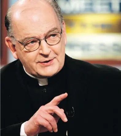  ?? ALEX WONG / GETTY IMAGES FOR MEET THE PRESS FILES ?? Fr. Richard John Neuhaus maintained orthodox faith and cultural conservati­sm could reanimate a tired liberalism.