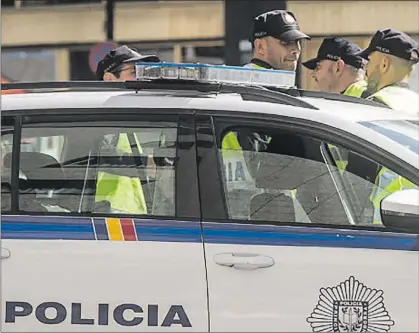  ?? POLICIA D’ANDORRA ?? Imatge d’arxiu d’un cotxe de la Policia.