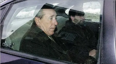  ?? GRAHAM HUGHES/ GAZETTE FILE PHOTO ?? Vito Rizzuto was released from a Colorado prison on Friday and was believed to be making his way back to Montreal.