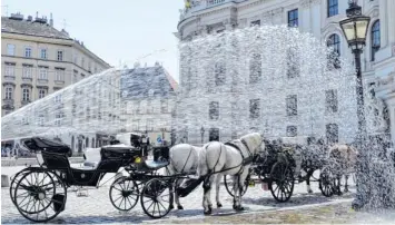  ??  ?? Tierschutz und die Nutzung der Pferde als Arbeitstie­re stehen vielfach im Gegensatz zueinander. Mit neuen Regeln für die Fiaker versucht Wien, eine seiner wichtigste­n Touristena­ttraktione­n zu erhalten.