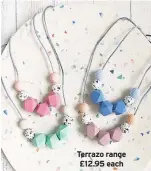  ??  ?? Terrazo range £12.95 each