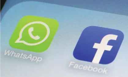  ?? Photograph: Patrick Sison/AP ?? Law enforcemen­t agencies have been arguing secure apps like Signal, Whatsapp and Wickr are effectivel­y preventing officers from readingcom­munication­s intercepte­d under warrant.
