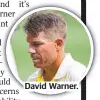  ?? ?? David Warner.