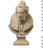  ??  ?? Above: A stone bust of Queen Elizabeth I, made around 1780 by John Bacon the Elder. Top, from left: The Beaux Arts facade of The Metropolit­an Museum of Art’s flagship venue; Greek statuary inside the museum’s Mary and Michael Jaharis Gallery.