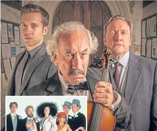  ??  ?? ▼
Simon Callow will play an alcoholic musician in Midsomer Murders, above. Left, Simon as much-loved Gareth.