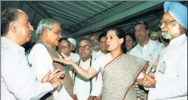  ?? ARVIND YADAV/HT ARCHIVE ?? Atal Bihari Vajpayee showed the country that one doesn’t necessaril­y need aggression and shrillness of voice to counter Opposition forces.