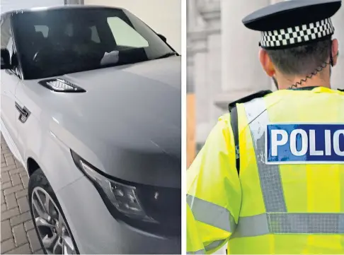  ?? ?? PROTEST: Police urged drivers to check their vehicles after tyre deflators tampered with more cars in Dundee.