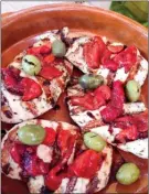 ?? Melissa d'Arabian via AP ?? Chicken breast Provencal.This dish is from a recipe by Melissa d’Arabian.
