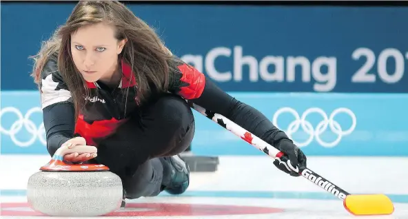  ?? GETTY IMAGES/FILES ?? Curling Canada has opted against “dramatic changes” to the Olympic qualifying process after Rachel Homan, above, and Kevin Koe didn’t medal at the Winter Games.