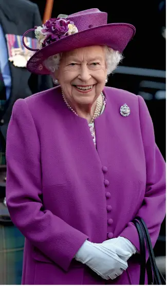  ??  ?? The Queen is all smiles ( left) at the reopening of the Argyll and Sutherland Highlander­s’ Museum at Stirling Castle, where she is treated to a warm Highland welcome (above). Later in the days he meets Scotland’ s First Minister Nicola Sturgeon at Holy rood house
(below)