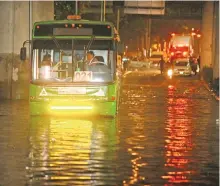  ?? ARCHIVO/JAIME LLERA / LA PRENSA ?? Todos los años se registran inundacion­es