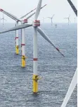  ?? FOTO: DPA ?? Offshore-Windpark 1.