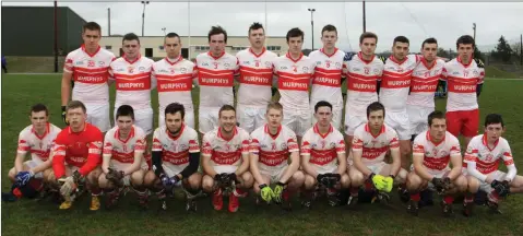  ??  ?? The Ballinastr­agh Gaels Under-21 football squad which contested the Premier championsh­ip final of 2013. Kilanerin and Tara Rocks have amalgamate­d under this name for under-age competitio­ns over the past decade, and now the arrangemen­t has been extended...