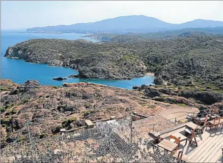  ?? AGUSTI ENSESA I JUANDO ?? En el Cap de Creus se ha sobrepasad­o la capacidad de carga por intereses económicos.