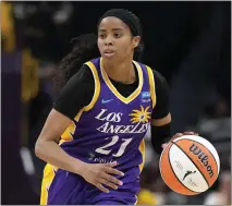  ?? MARK J. TERRILL — THE ASSOCIATED PRESS ?? Guard Jordin Canada was traded to the Atlanta Dream after averaging a career-high 13.3points and 6assists for the Sparks last season.