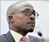  ??  ?? Minister of Finance Malusi Gigaba. Bailouts pose significan­t risks to the country’s ratings.