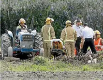  ??  ?? Most farm accidents involve vehicles, animals or slips and falls.