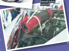  ??  ?? Kamera on board aracer yang digunakan pada kancah balap nasional
DAB