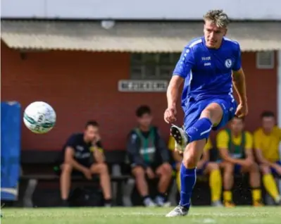  ?? FOTO TOM GOYVAERTS ?? Dante Walen De Keyser: “Alles ligt heel dicht bij elkaar in deze reeks. Thes verrast iedereen, maar alle andere ploegen zijn aan elkaar gewaagd.”