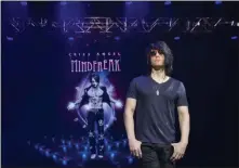  ?? Las Vegas Review-journal file ?? Illusionis­t Criss Angel is seen in December at the site of his new theater at Planet Hollywood Resort. He’s performing this week at Lunt-fontanne Theatre in New York.