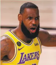  ?? Mike Ehrmann / Getty Images ?? Fourtime NBA MVP LeBron James, at age 35, is just as relevant today as he was a decade ago.