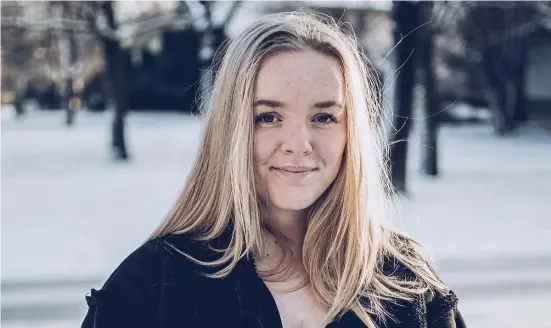  ?? FOTO: PRIVAT ?? Julia Degerth bloggar på Grön i Åbo om sin vardag enligt noll avfall-livsstilen.