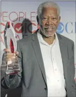  ?? — GETTY IMAGES ?? Morgan Freeman pours out a deep current of wisdom when discussing movies.