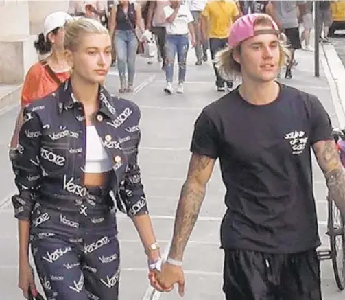  ?? GC IMAGES ?? Justin Bieber has been linked to Hailey Baldwin since 2014, when he called her his “good friend.” Now, they’re engaged, TMZ reports.