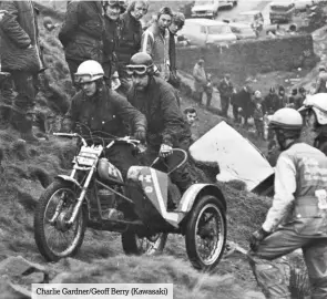  ??  ?? Charlie Gardner/Geoff Berry (Kawasaki)