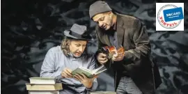  ?? BILD: SN/CHRISTIAN STREILI ?? Andreas Simma & Yorgos Pervolarak­is in „IDIOTen“.