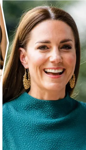  ?? ?? KATE MIDDLETON, 40: She’s beautiful in both pictures, but this sleek new look is so modern and fresh, it really suits Kate