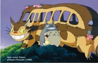  ??  ?? Mon voisin Totoro d’Hayao Miyazaki (1988)