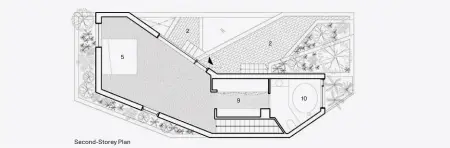  ??  ?? 5
Second-Storey Plan 2 9 2 10