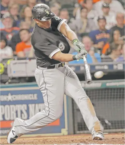  ??  ?? First baseman Jose Abreu has been a model of consistenc­y in his first four seasons with the White Sox. | DAVID J. PHILLIP/ AP