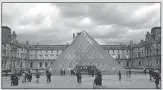  ?? Photo: cnsphoto ?? The Louvre museum in Paris, France, remains closed due to coronaviru­s outbreak.